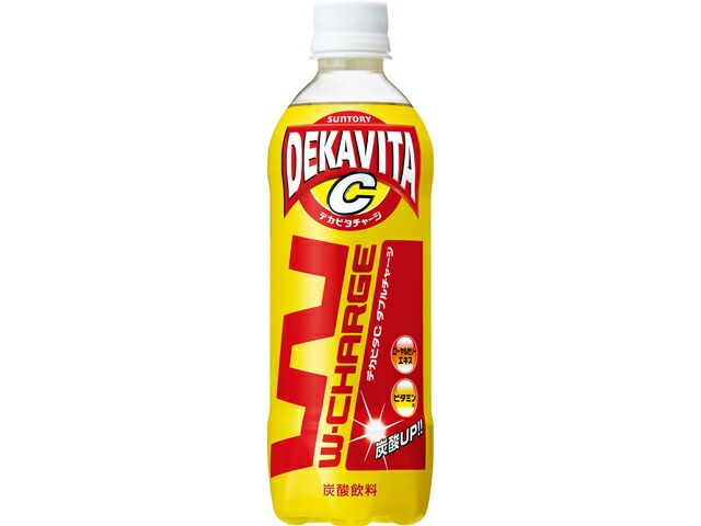 サントリー デカビタＣダブルチャージ５００ｍｌペット