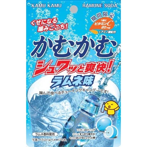 かむかむ シュワッと爽快 ラムネ味(30g)