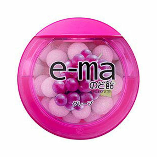 e-maのど飴 容器 グレープ(33g)