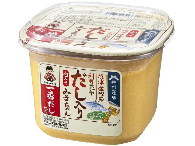 神州一味噌 だし入りみ子ちゃん 白 850g