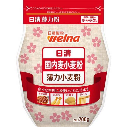 日清製粉ウェルナ ２２春日清国内麦小麦粉７００ｇ