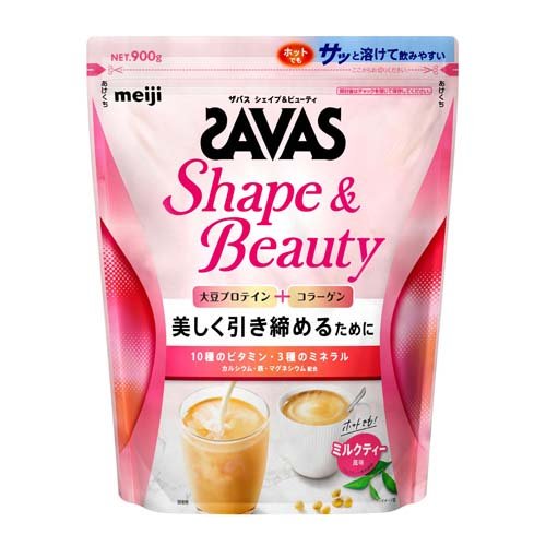 ザバス シェイプ＆ビューティ ミルクティー風味(900g)