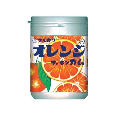 オレンジマーブルガム ボトル(130g)