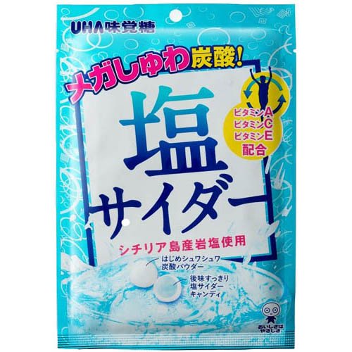 UHA味覚糖 塩サイダー 66g