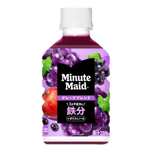 コカ・コーラ MMぎゅっ!とフルーツ グレープ 鉄分 ペット 280ml