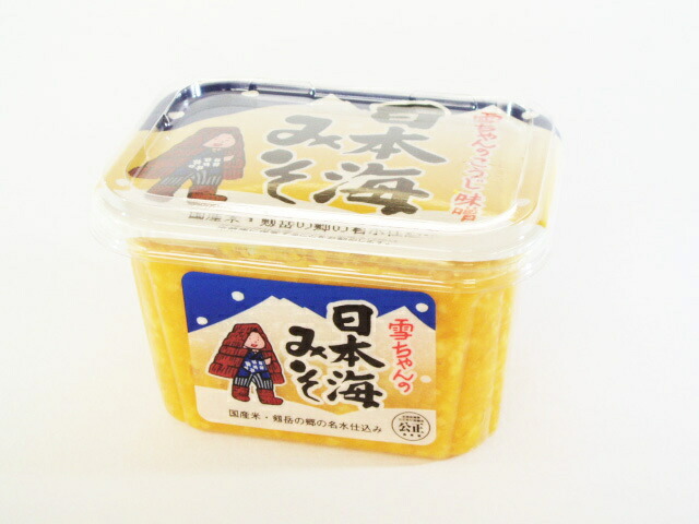 日本海醤油味噌 雪ちゃん カップ 500g