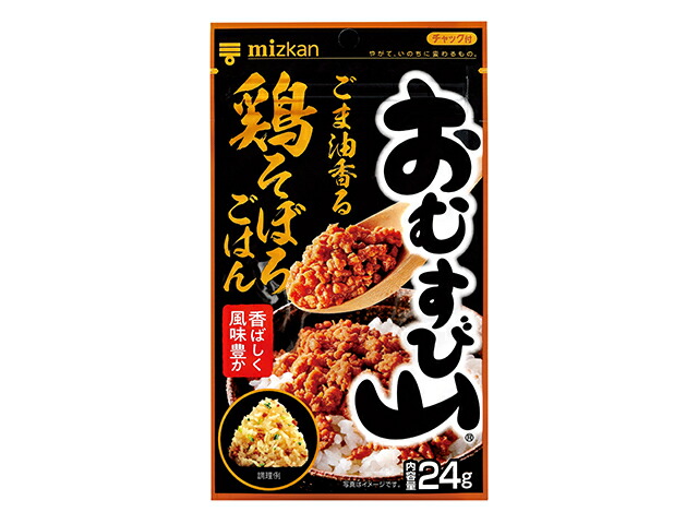Ｍｉｚｋａｎ おむすび山　ごま油香る鶏そぼろごはん