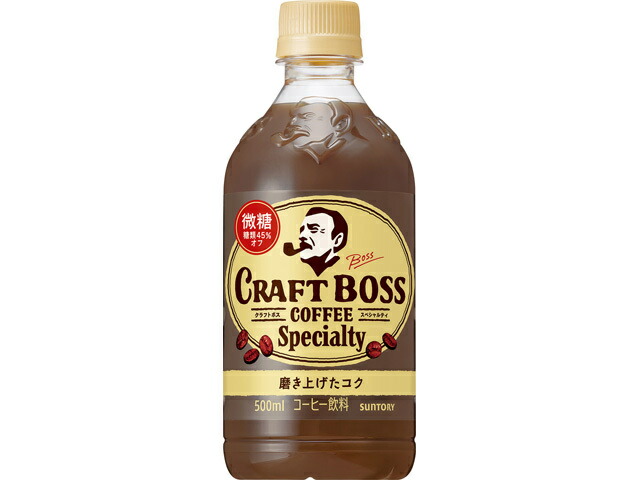 サントリー クラフトボス　スペシャルティ微糖　５００Ｐシール付
