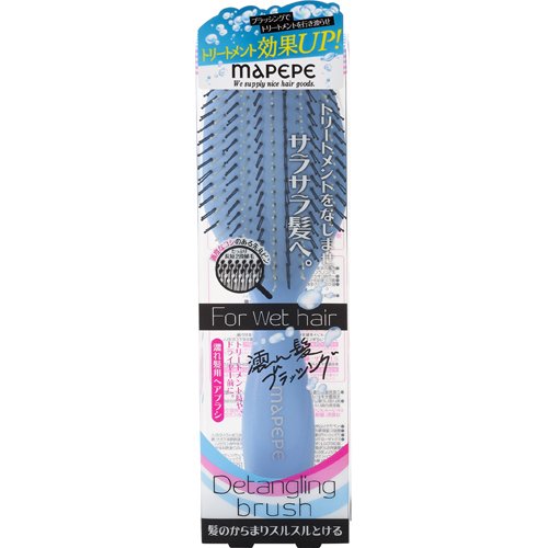 マペペ デタングリングブラシ ウェットヘア用(1本)
