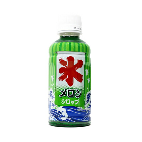 齋藤飲料工業 かき氷 メロンシロップ 200ml