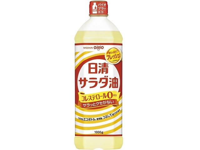 日清オイリオグループ 日清サラダ油１０００Ｇポリ８×２