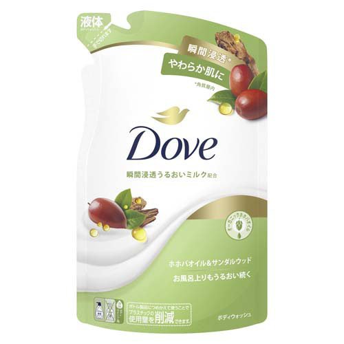 ダヴ ボディウォッシュ ホホバオイル&サンダルウッド つめかえ用 330g
