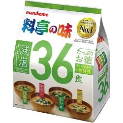 マルコメ たっぷりお徳 料亭の味減塩 36食