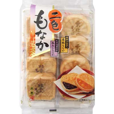 天恵製菓 二色もなか 8個