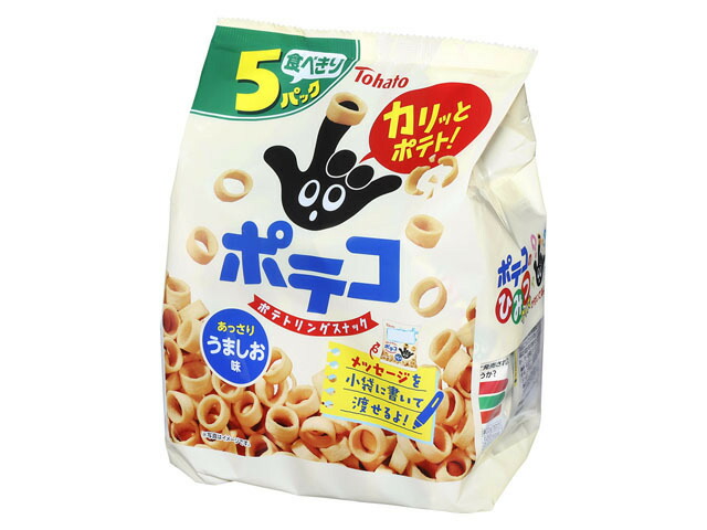 東ハト ポテコ うましお味 5P 110g