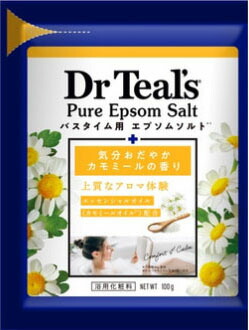 浴用化粧料 ティールズ EPソルト カモミールの香り 100g