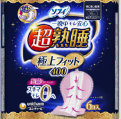 ソフィ 超熟睡極上フィット400 6枚