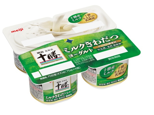 明治 北海道十勝ミルクきわだつヨーグルト 75gX4