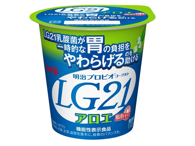 明治 プロビオヨーグルト LG21 アロエ脂肪0 112g