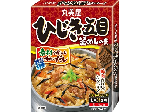 丸美屋食品工業 丸美屋　ひじき五目釜めしの素　箱入　２１５ｇ