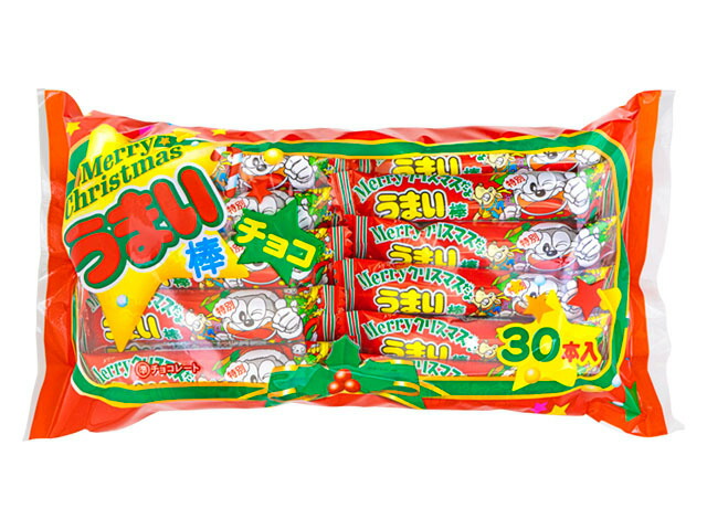 やおきん クリスマス うまい棒 チョコ 30本
