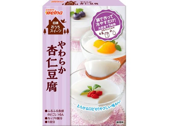 日清 お菓子百科 やわらか杏仁豆腐(60g)