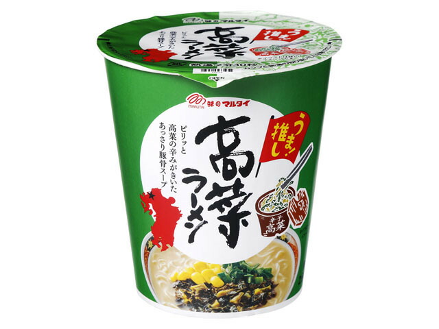 マルタイ 縦型高菜ラーメン　６２ｇ