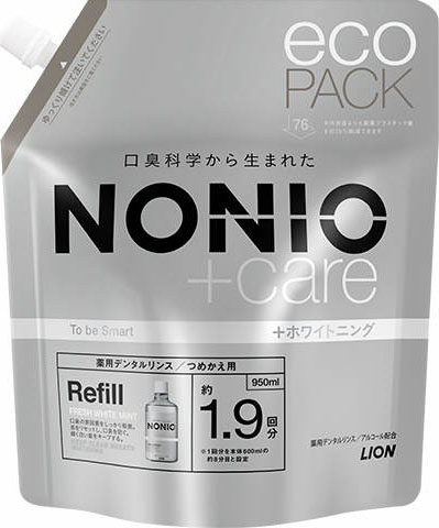 NONIOプラスホワイトニング デンタルリンス つめかえ用 950ml