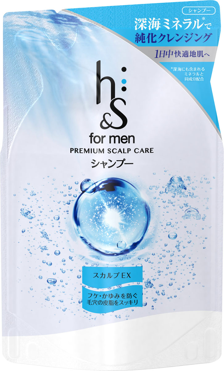 h&s for men スカルプゴールド シャンプー 詰替 300ML