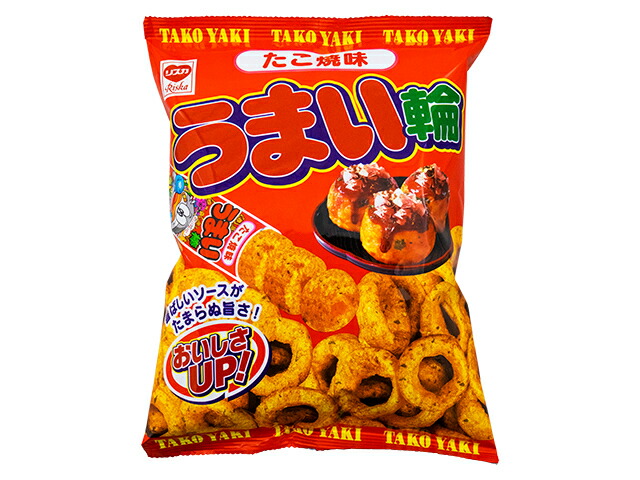 リスカ うまい輪たこ焼味 75g