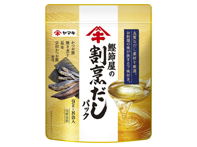 ヤマキ 鰹節屋の割烹だしパック８ｐ