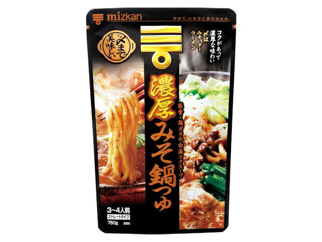 Ｍｉｚｋａｎ 〆まで美味しい濃厚みそ鍋つゆ　ストレート