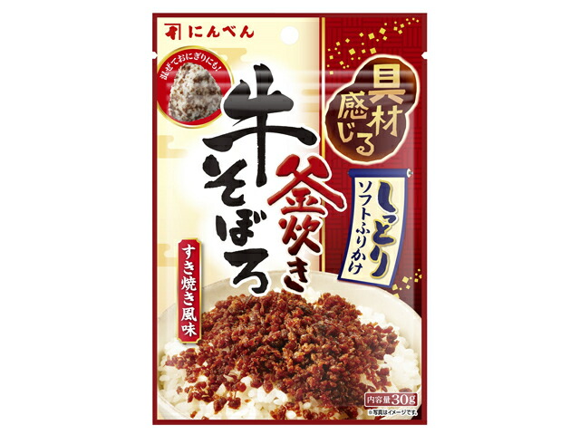 にんべん ＯＵ７４０牛そぼろふりかけ　すき焼き風味３０ｇ