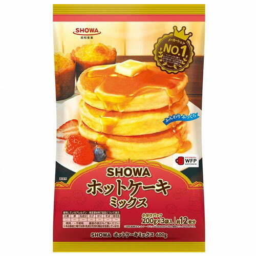 昭和産業 ＳＨＯＷＡホットケーキミックス６００ｇ
