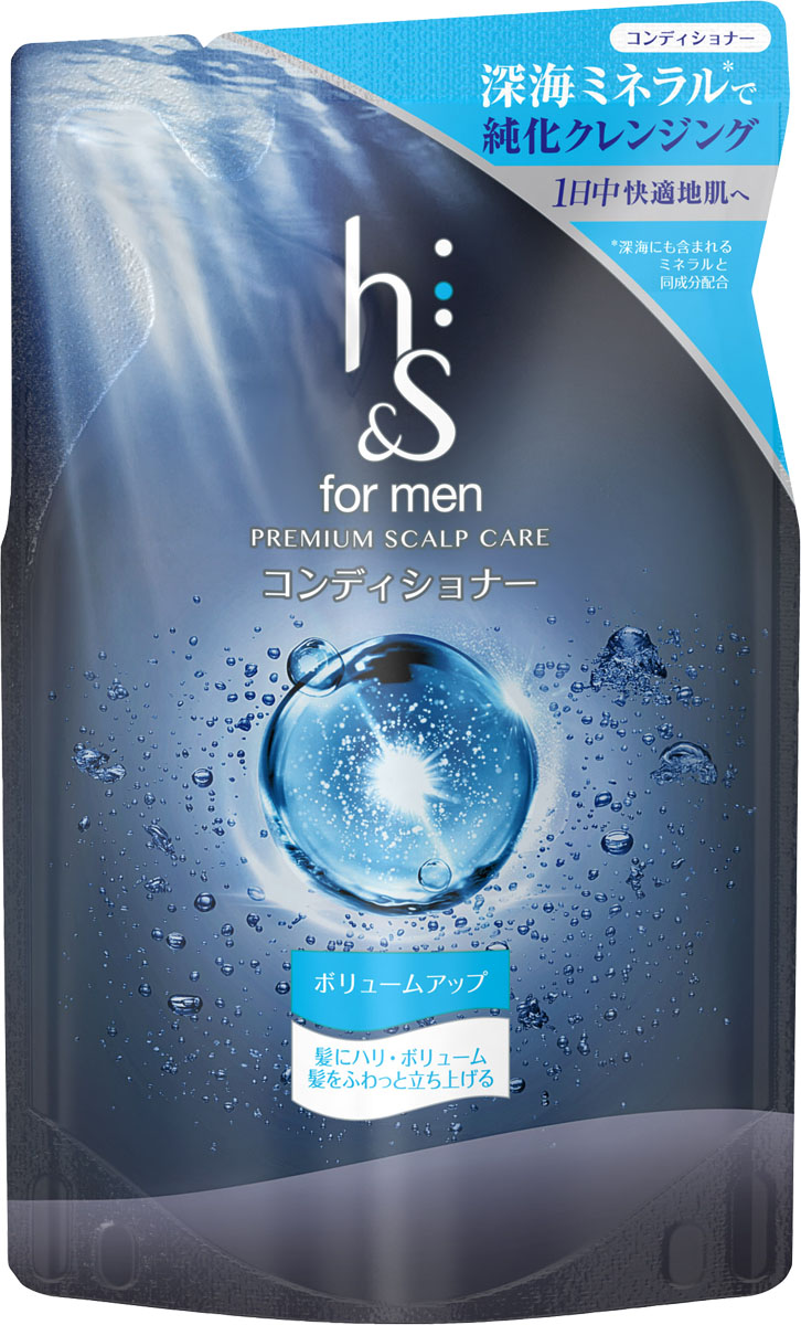 h&s for men ボリュームアップ コンディショナー 替 300g