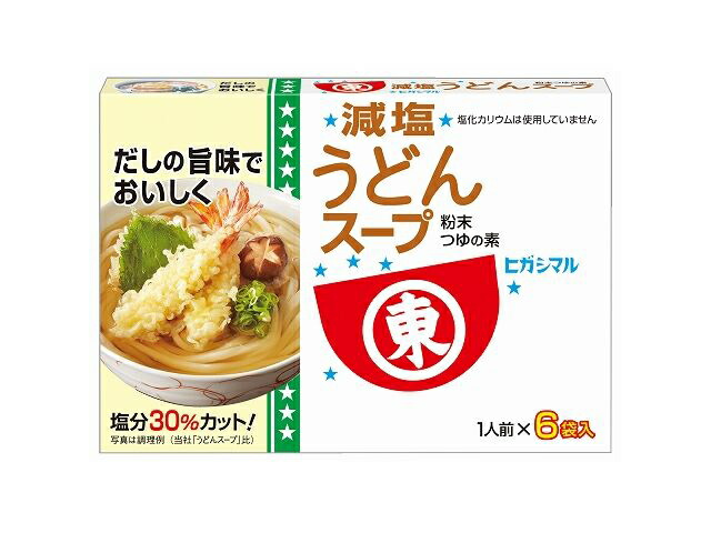 減塩うどんスープ 6P