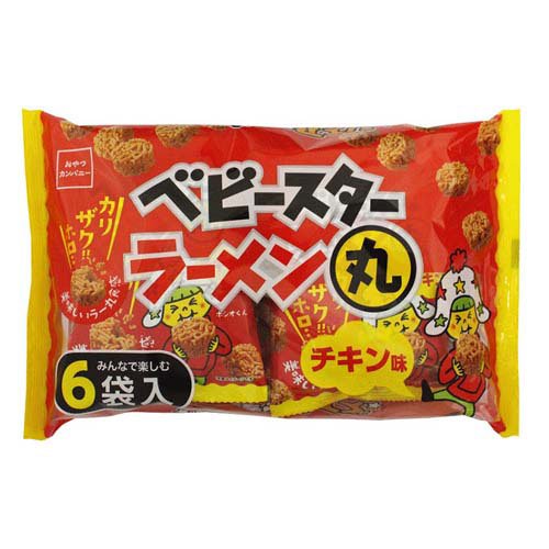 ベビースターラーメン丸 チキン味(6袋入)