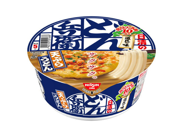 日清食品 北のどん兵衛 天ぷらうどん 95g