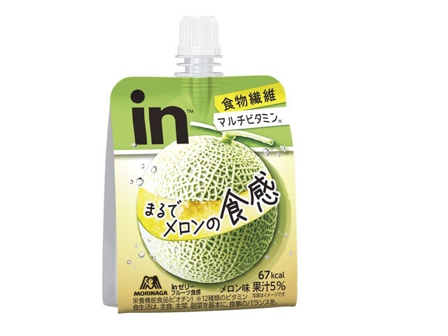 森永製菓 inゼリー フルーツ食感 メロン 150g