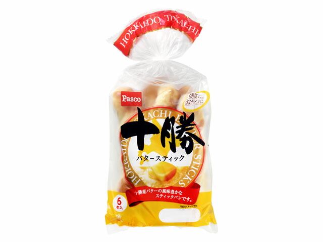 パスコ 十勝バタースティック 6本