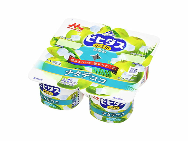 森永乳業 ビヒダス　ナタデココ　４ポット
