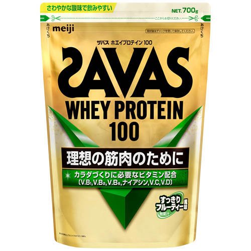 ザバス ホエイプロテイン100 すっきりフルーティー風味(700g)
