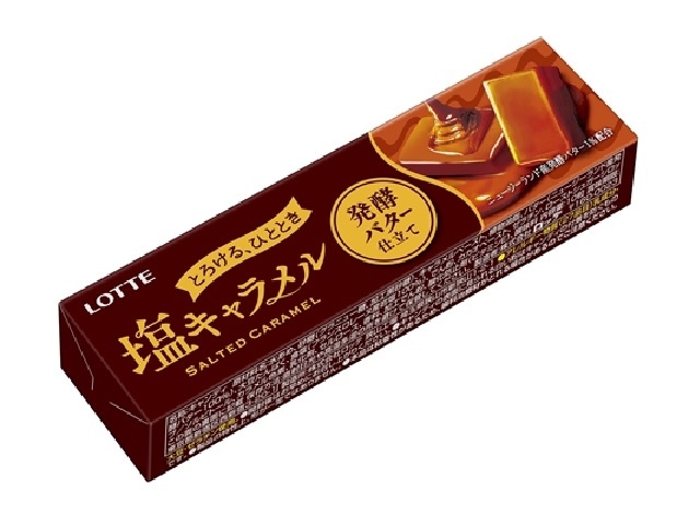 ロッテ 塩キャラメル(発酵バター仕立て) 10粒