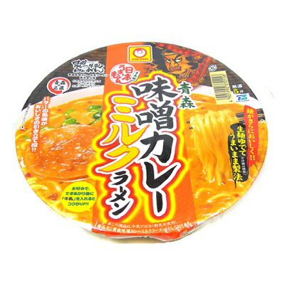 マルちゃん 日本旨いもん 青森味噌カレーミルクラーメン 130g