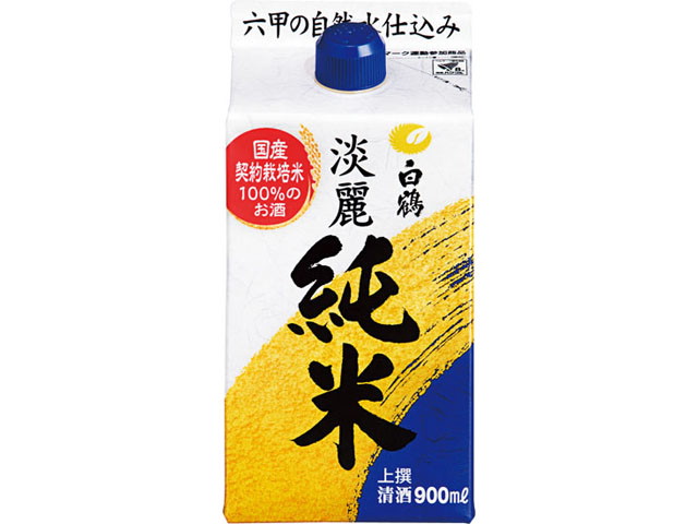 白鶴酒造 白鶴　上撰　サケパック淡麗純米
