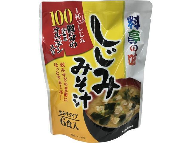 マルコメ お徳用　料亭の味　しじみ　６食の商品画像