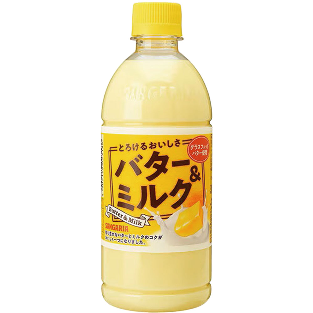 サンガリア とろけるおいしさ バター&ミルク 500ml