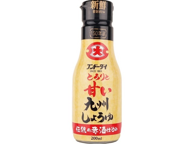 フンドーダイ とろりと甘い九州しょうゆ 200ml