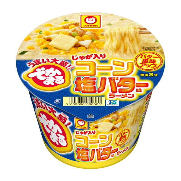 マルちゃん でかまる じゃがいりコーン塩バター味ラーメン 114gの商品画像
