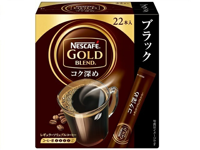ネスレ日本 ネスカフェＮＧＢコク深めスティックブラック２２Ｐ